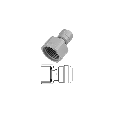 Fatkobling 1/2" BSP-gjenger